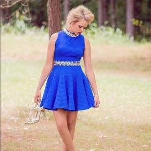 Blue Mac Duggal size 2